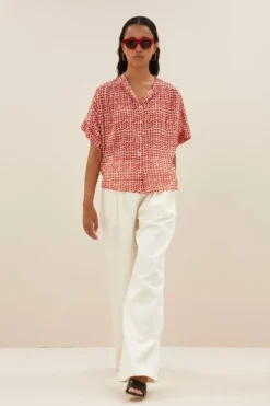 Blouses*By bar alex love blouse | love print