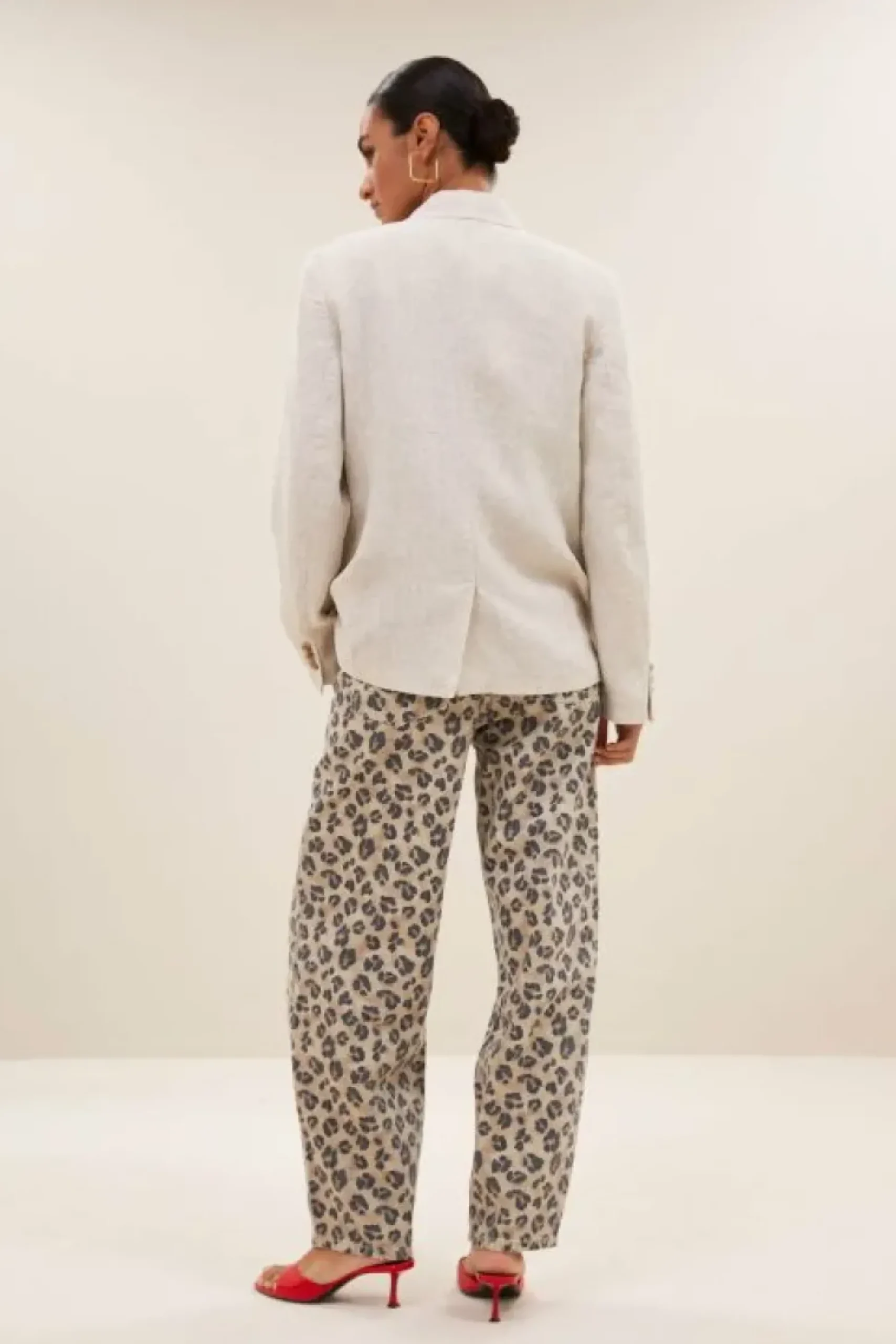 Jassen*By bar alice linen jacket | linen