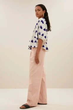 Blouses*By bar avelon ikat blouse | blue ikat