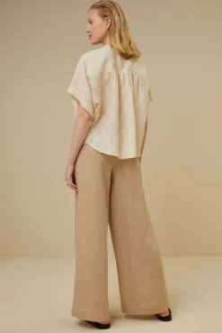 Blouses*By bar axel geo blouse | chalk