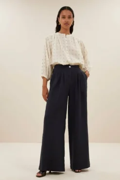 Blouses*By bar becky dali blouse | dali blue