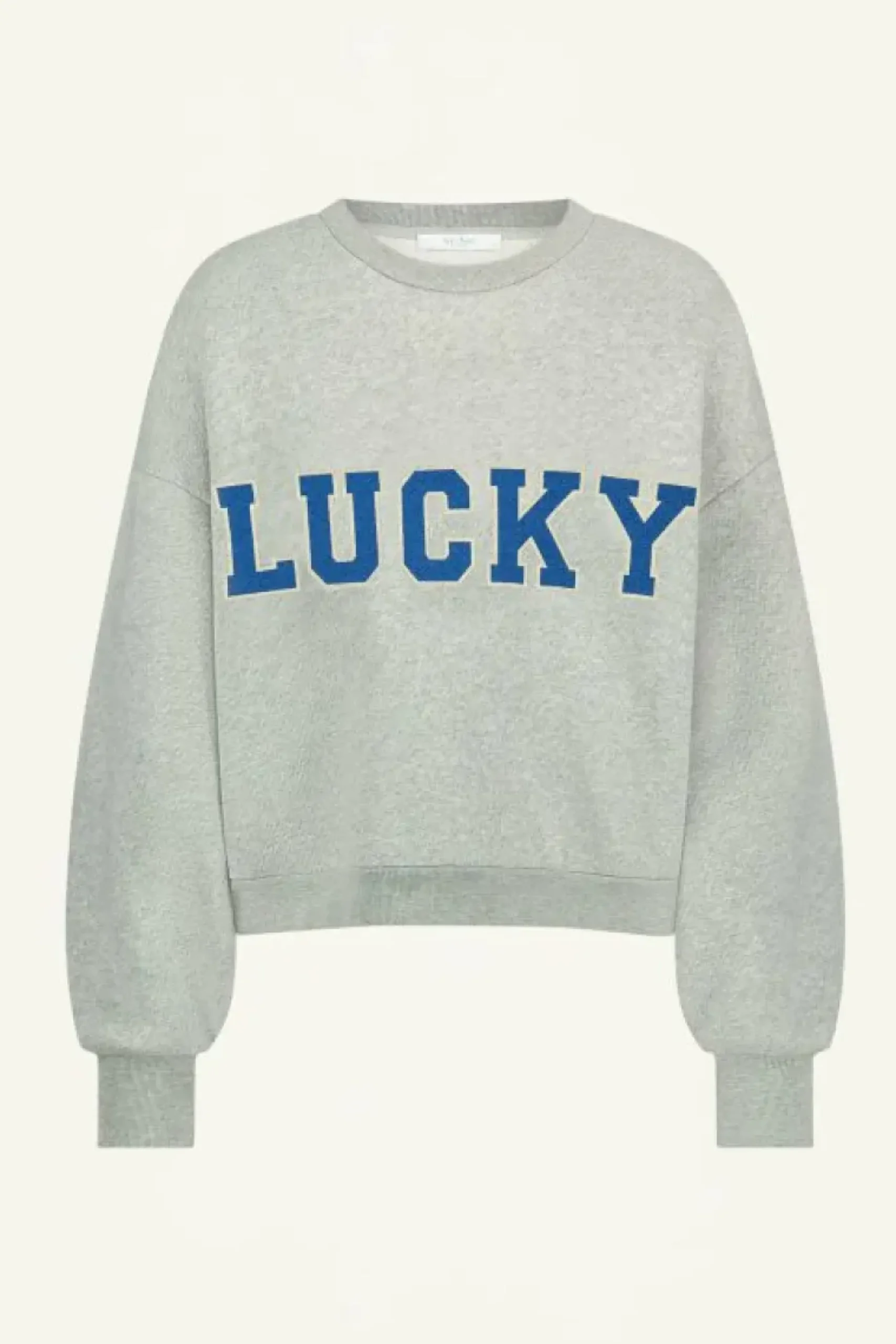 Sweaters|Truien*By bar bibi lucky sparkle sweater | grey melee