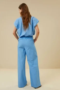 Blouses*By bar bieke poplin blouse | aquarius