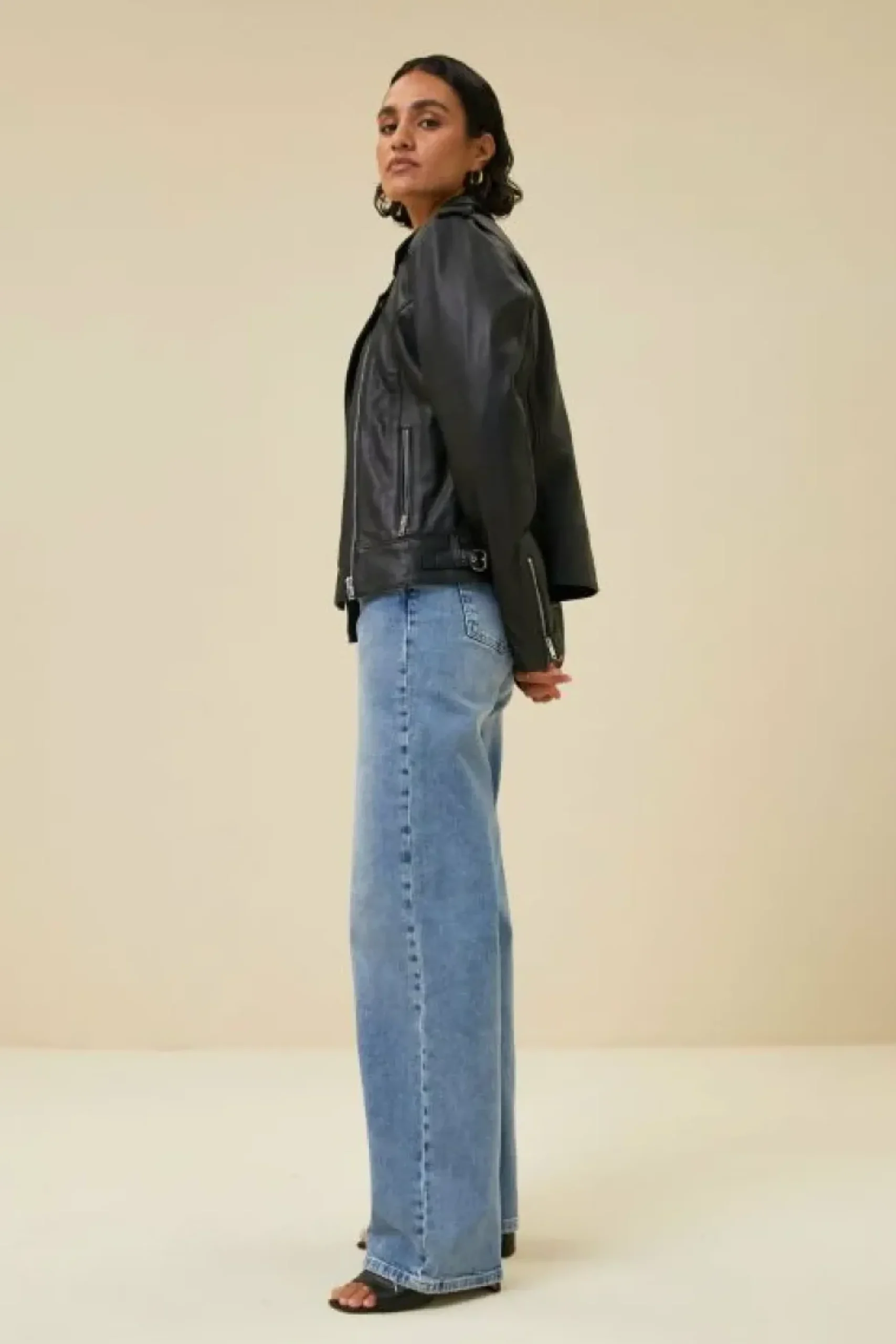 Jassen*By bar biker jacket | black