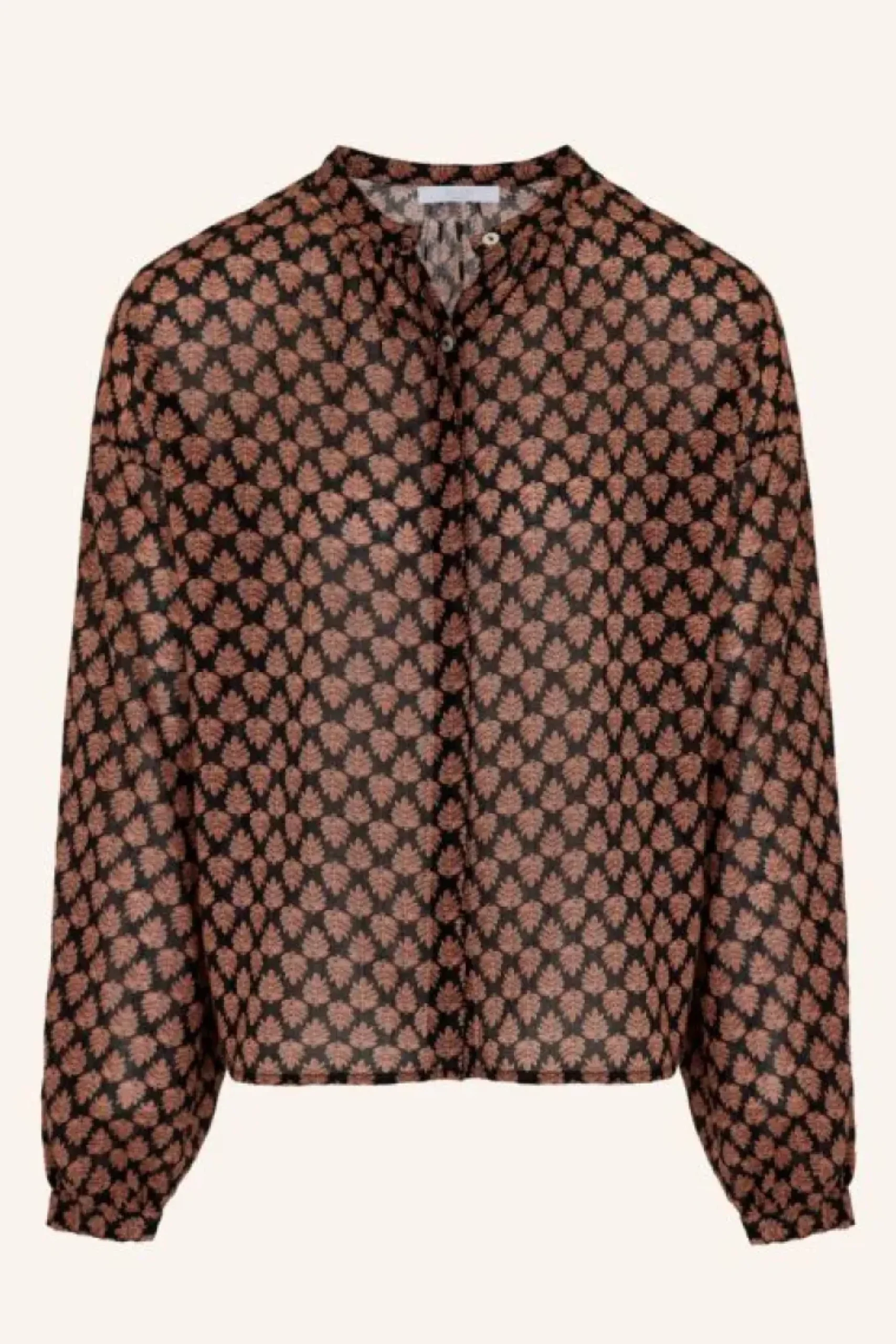 Blouses*By bar cecile leaf blouse | leaf print