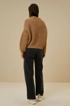 Truien*By bar desi pullover | camel