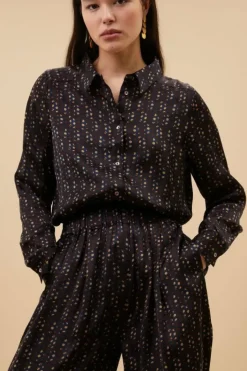 Blouses*By bar dina paisley blouse | paisley dots