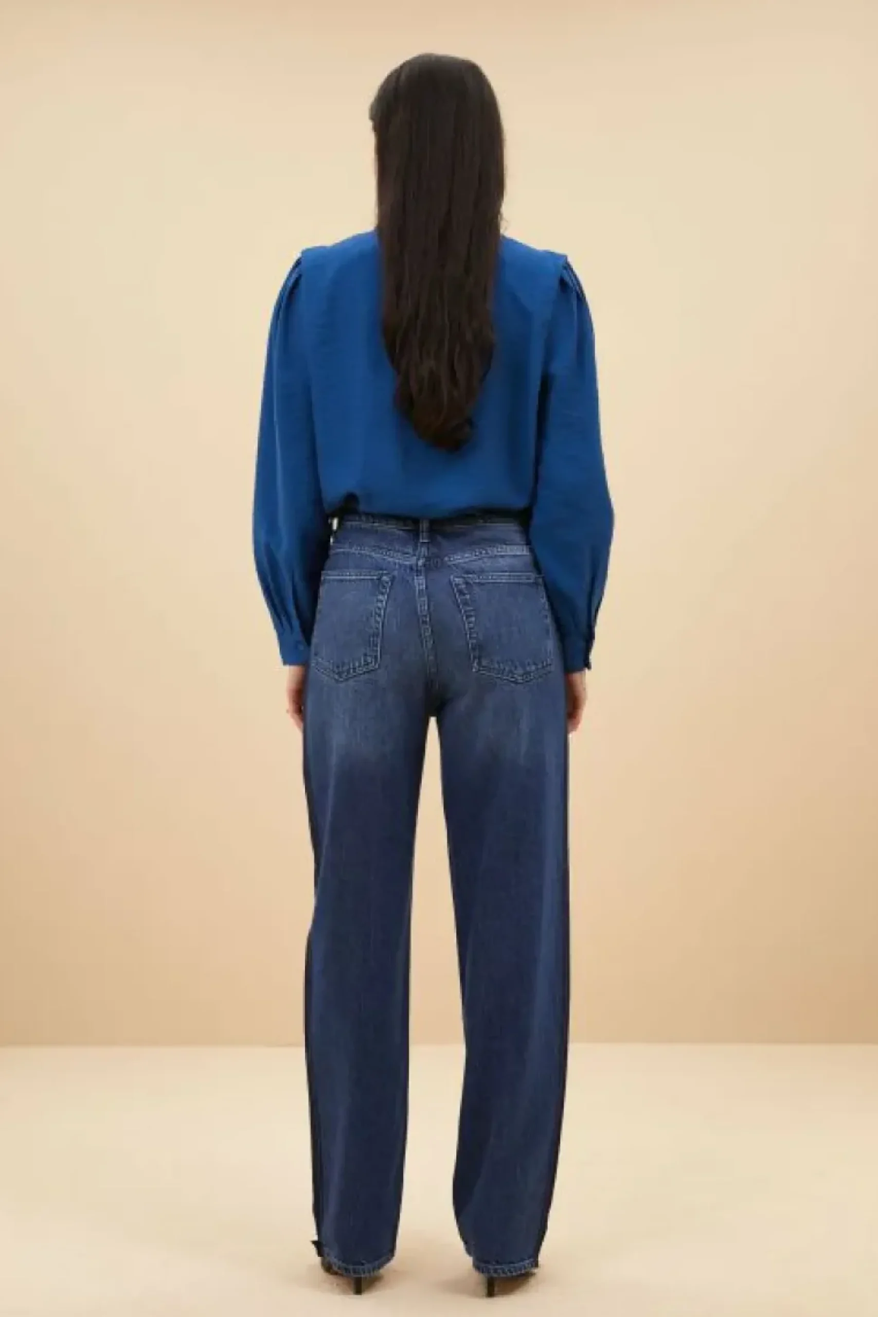 Blouses*By bar erin blouse | college navy