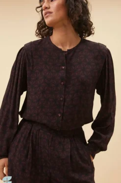 Blouses*By bar erin contiki blouse | contiki print