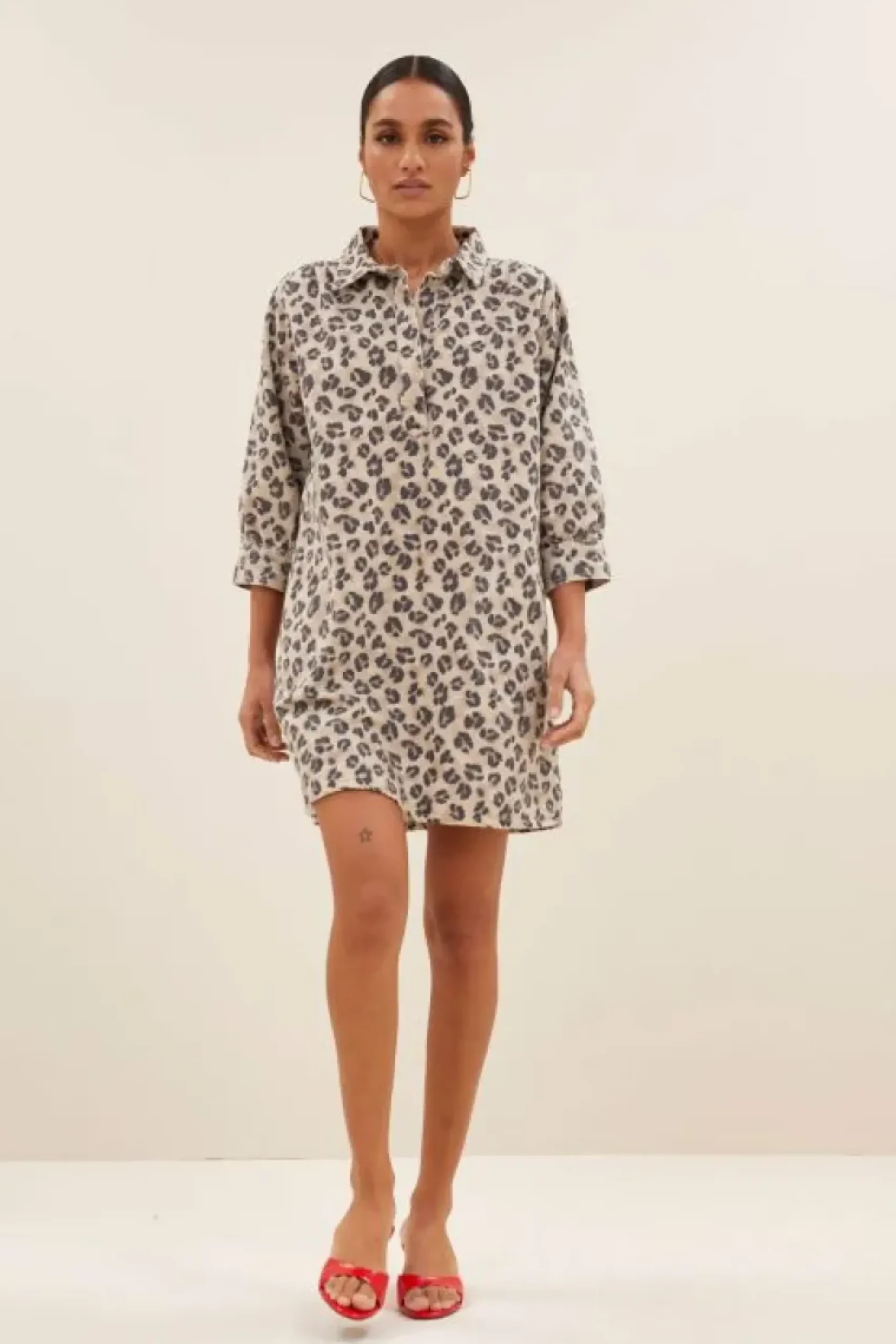 Jurken*By bar flynth cheetah dress | cheetah print