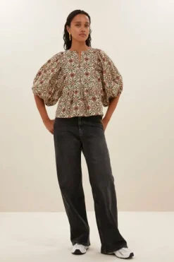 Blouses*By bar gabie rohin blouse | rohin print