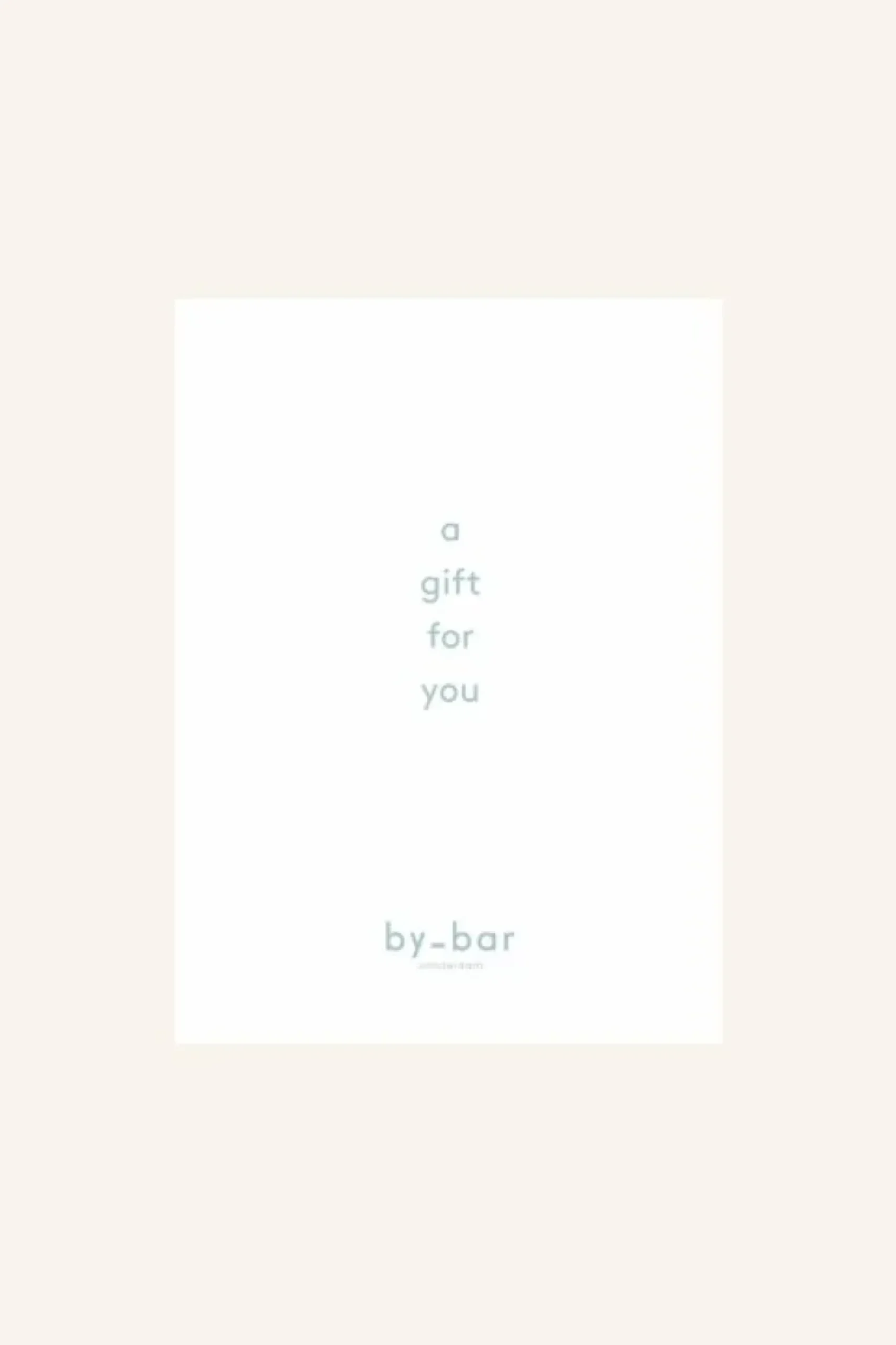 Gift Cards*By bar Giftcard 150 | multi