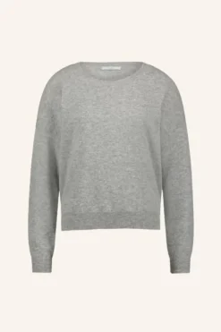 Truien*By bar holly ls pullover | grey melee