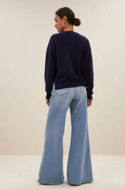 Truien*By bar holly ls pullover | midnight