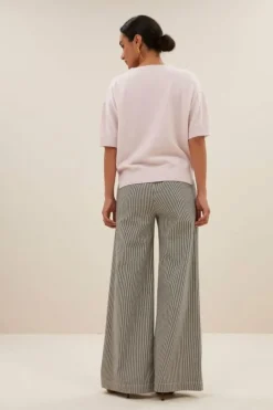 Truien*By bar holly ss pullover | oyster