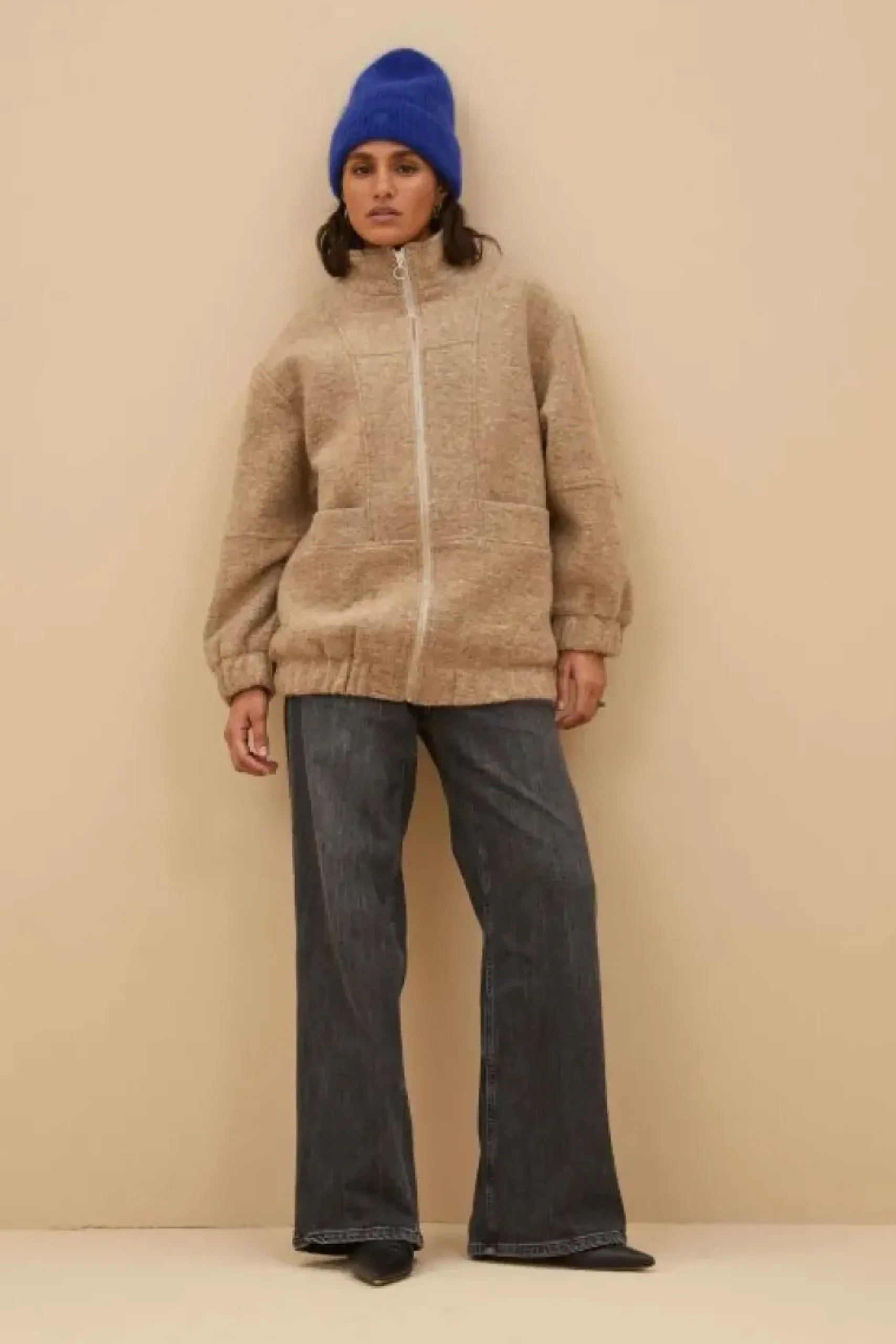 Jassen*By bar ingo jacket | dark sand