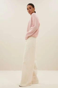Truien*By bar isja fine pullover | light pink