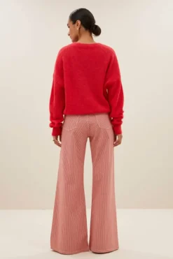 Truien*By bar isja pullover | lipstick