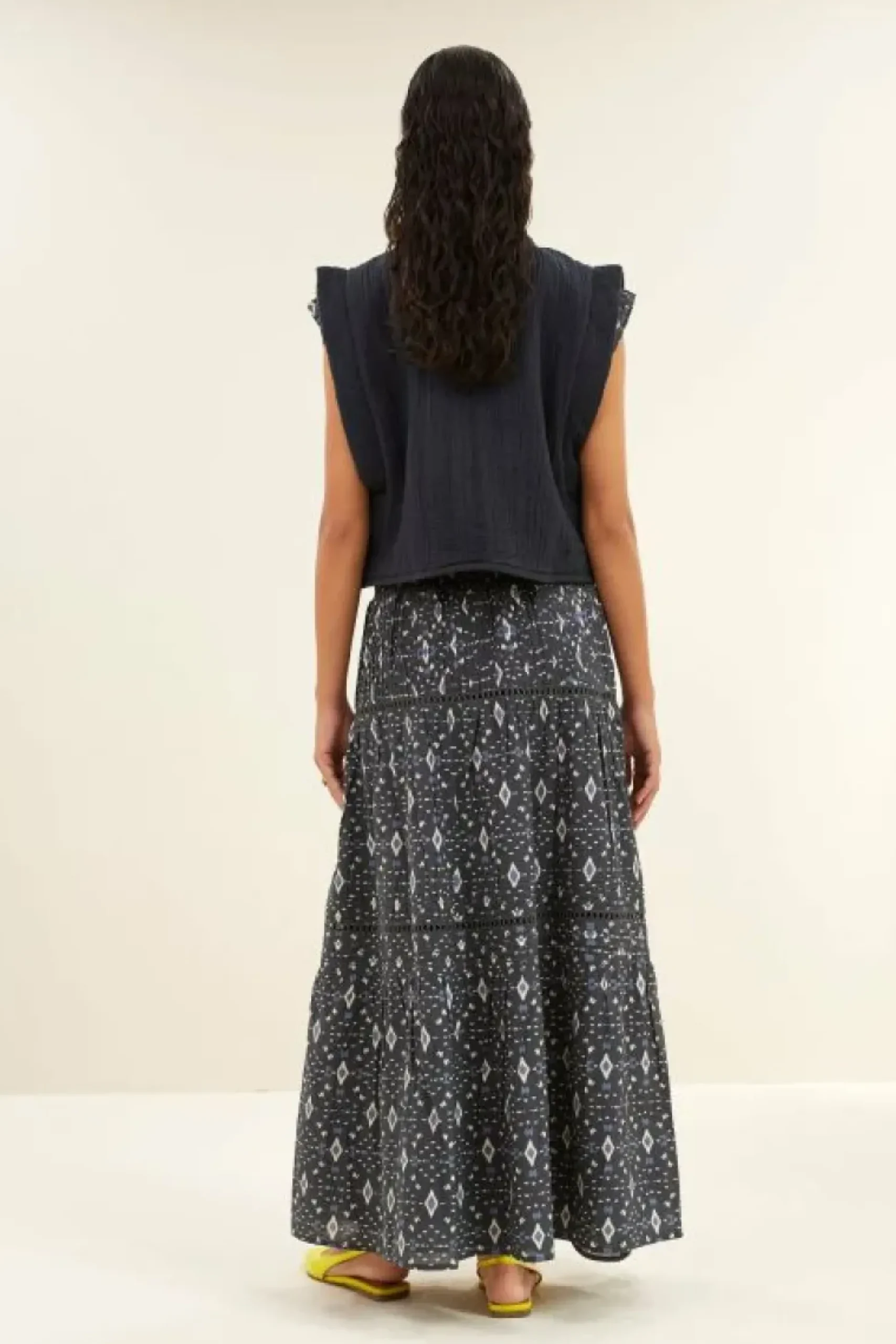 Gilets & Spencers|Jassen*By bar isla embroidery jacket | midnight