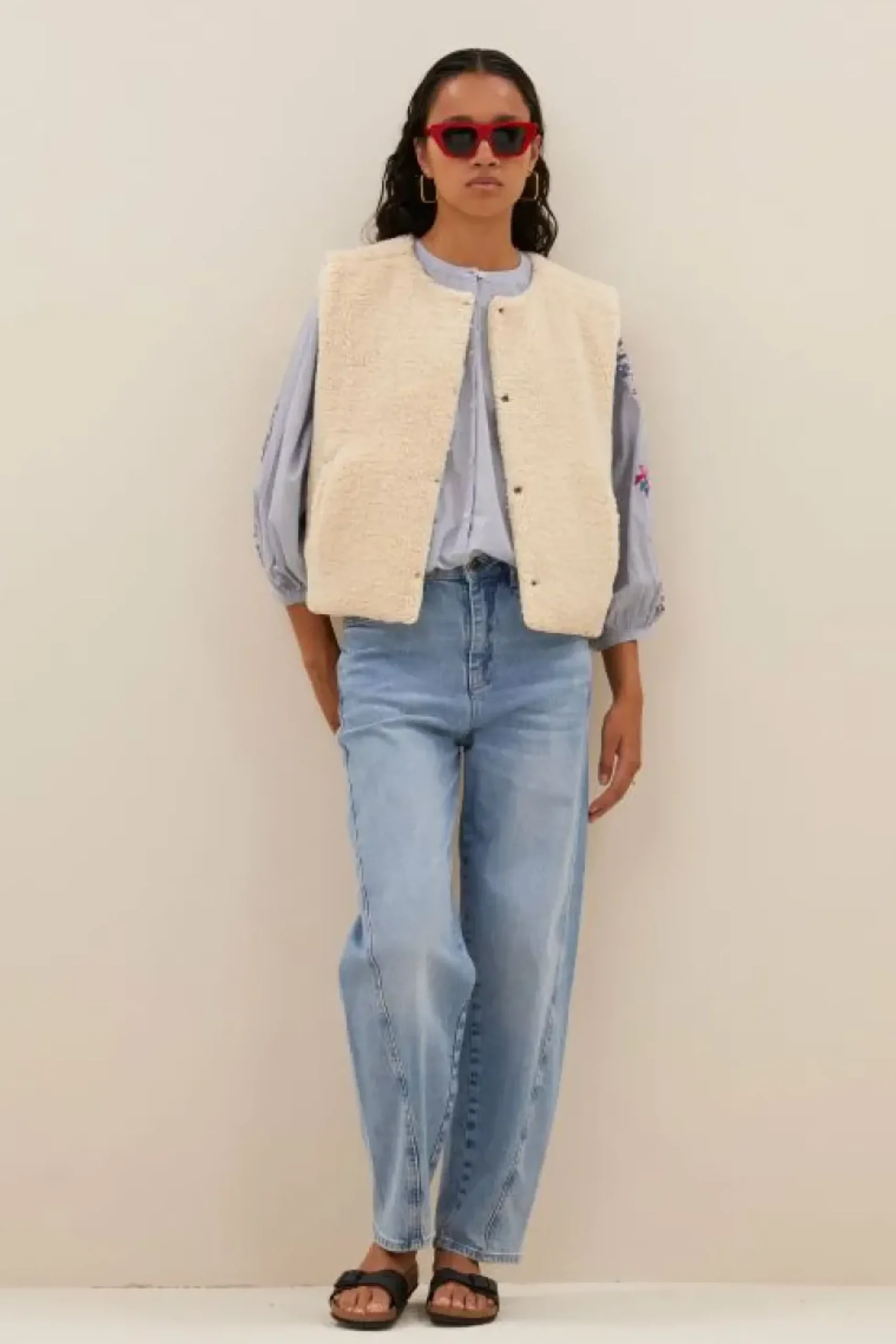 Jassen*By bar joelle jacket | chalk