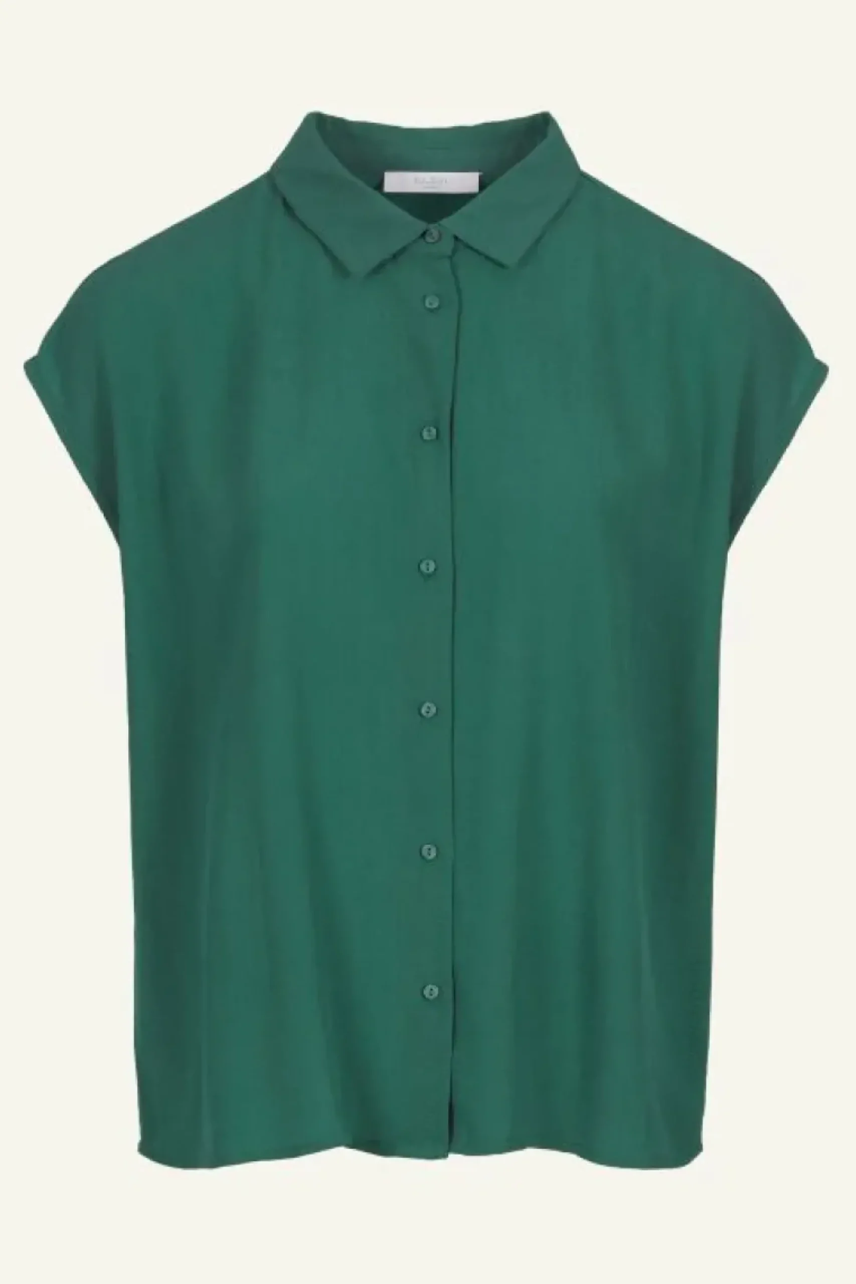 Blouses*By bar kiek viscose top | deep green
