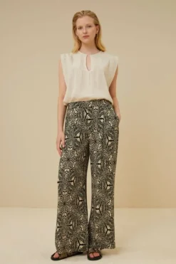 Blouses*By bar lina slub blouse | sand