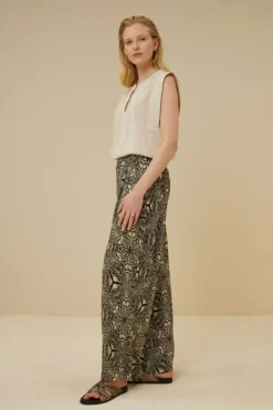 Blouses*By bar lina slub blouse | sand
