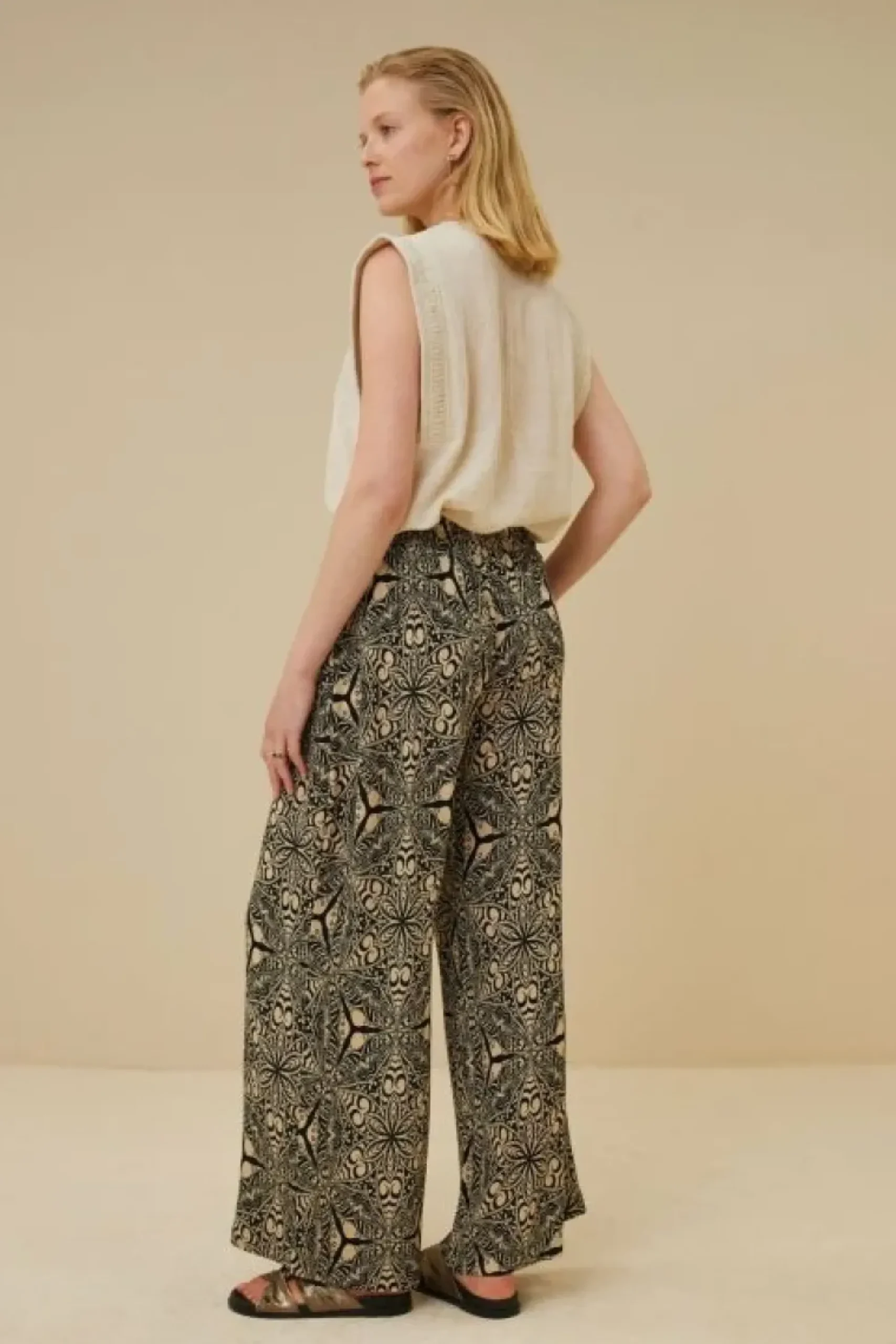 Blouses*By bar lina slub blouse | sand