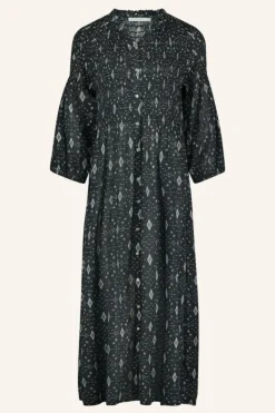 Jurken*By bar loulou midnight ikat dress | midnight ikat
