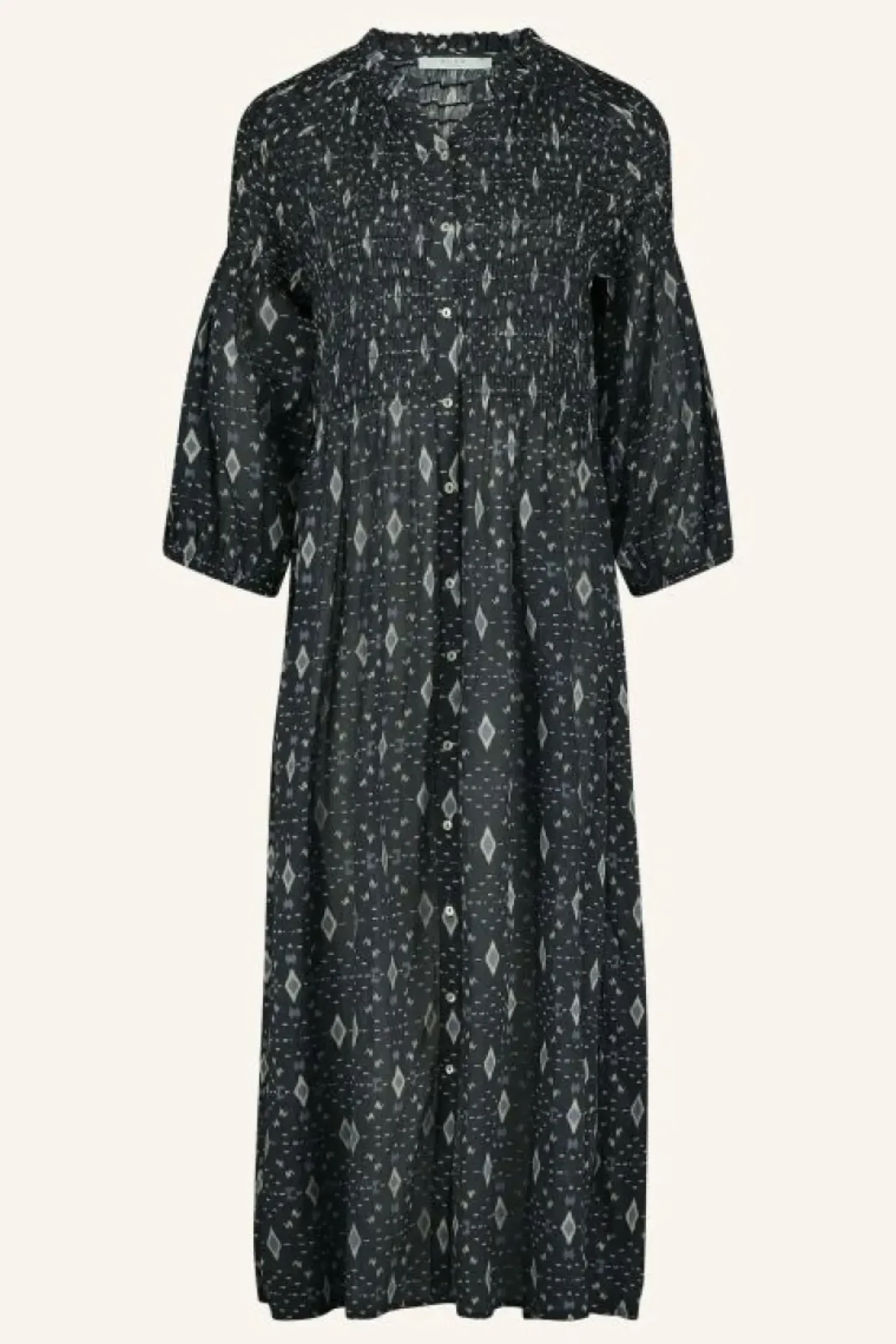 Jurken*By bar loulou midnight ikat dress | midnight ikat
