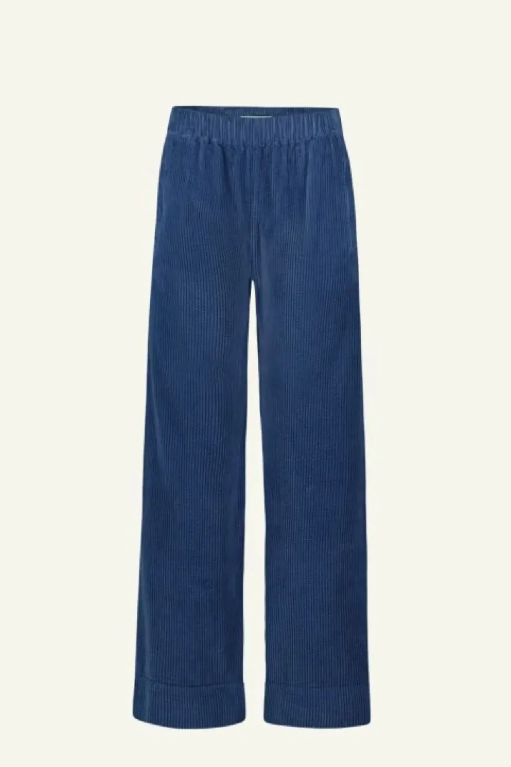 Broeken*By bar mees cord pants | bright oil blue