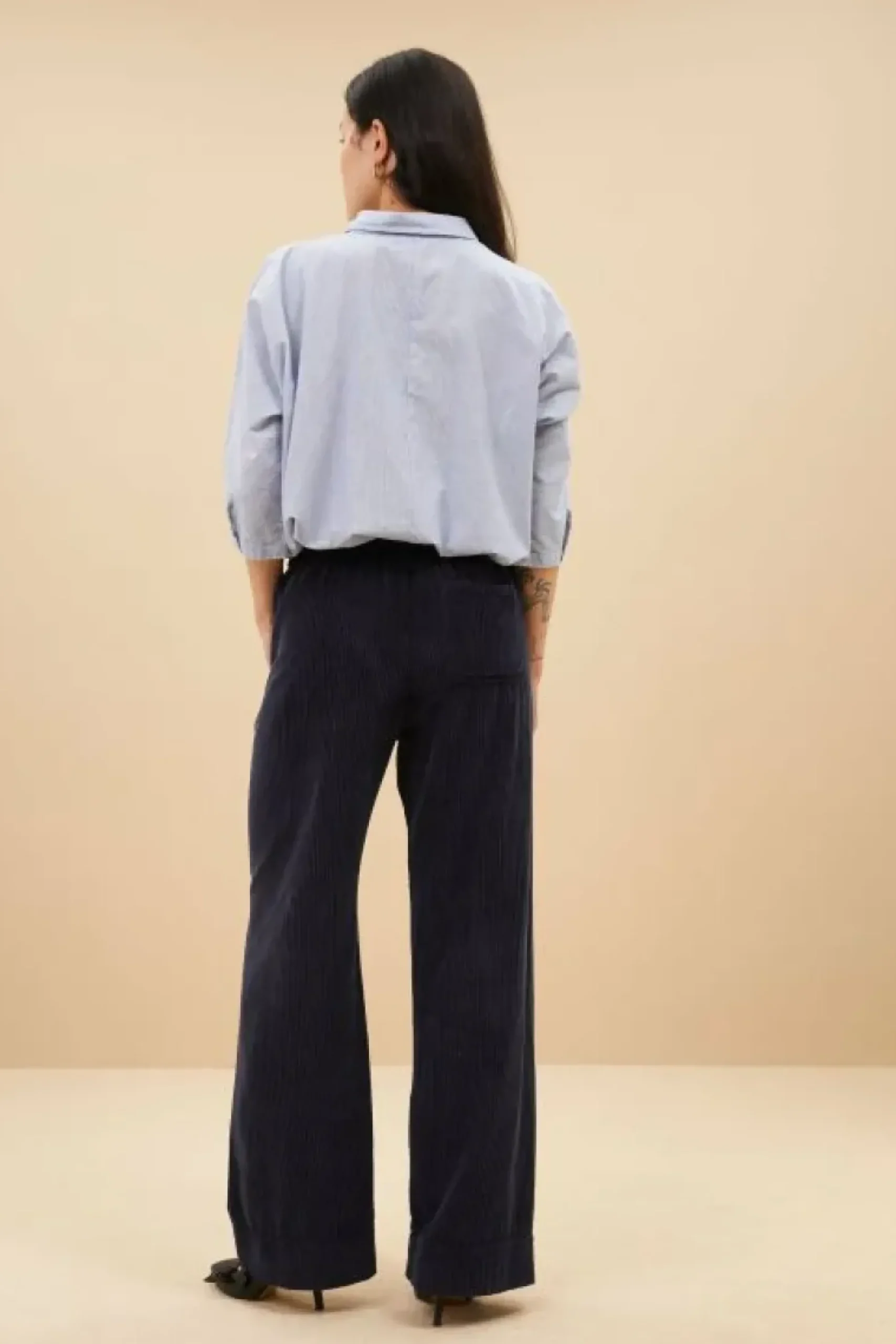 Broeken*By bar mees cord pants | midnight