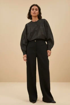 Blouses*By bar meggie lurex blouse | midnight