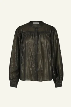 Blouses*By bar meggie lurex blouse | midnight