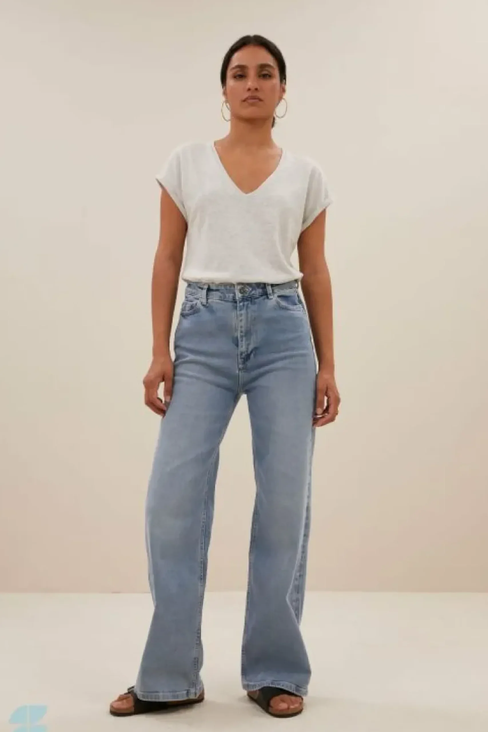 Tops & Shirts*By bar momi logo top | light grey melee