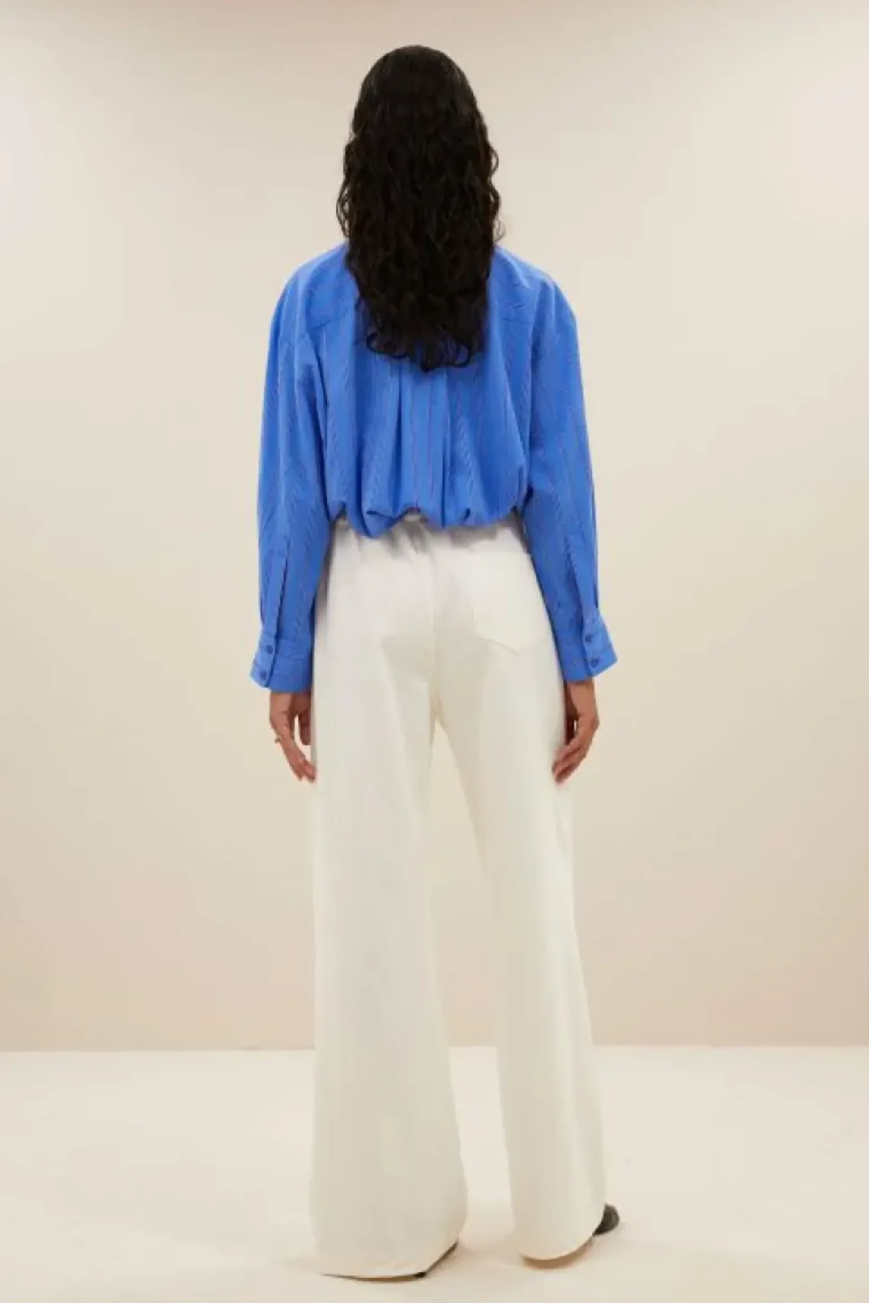 Blouses*By bar nima stripe blouse | vivid blue stripe