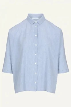 Blouses*By bar norel pin stripe blouse | indi grey