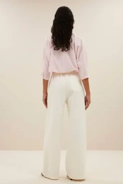 Blouses*By bar norel pink pinstripe blouse | pink pin stripe