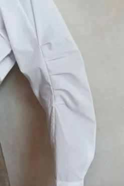 Blouses*By bar penny poplin blouse | white