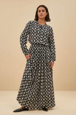 Blouses*By bar ribbe brisk blouse | brisk print