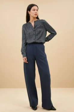 Blouses*By bar ribbe rastre blouse | rastre print