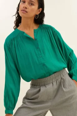 Blouses*By bar saar blouse | bright green
