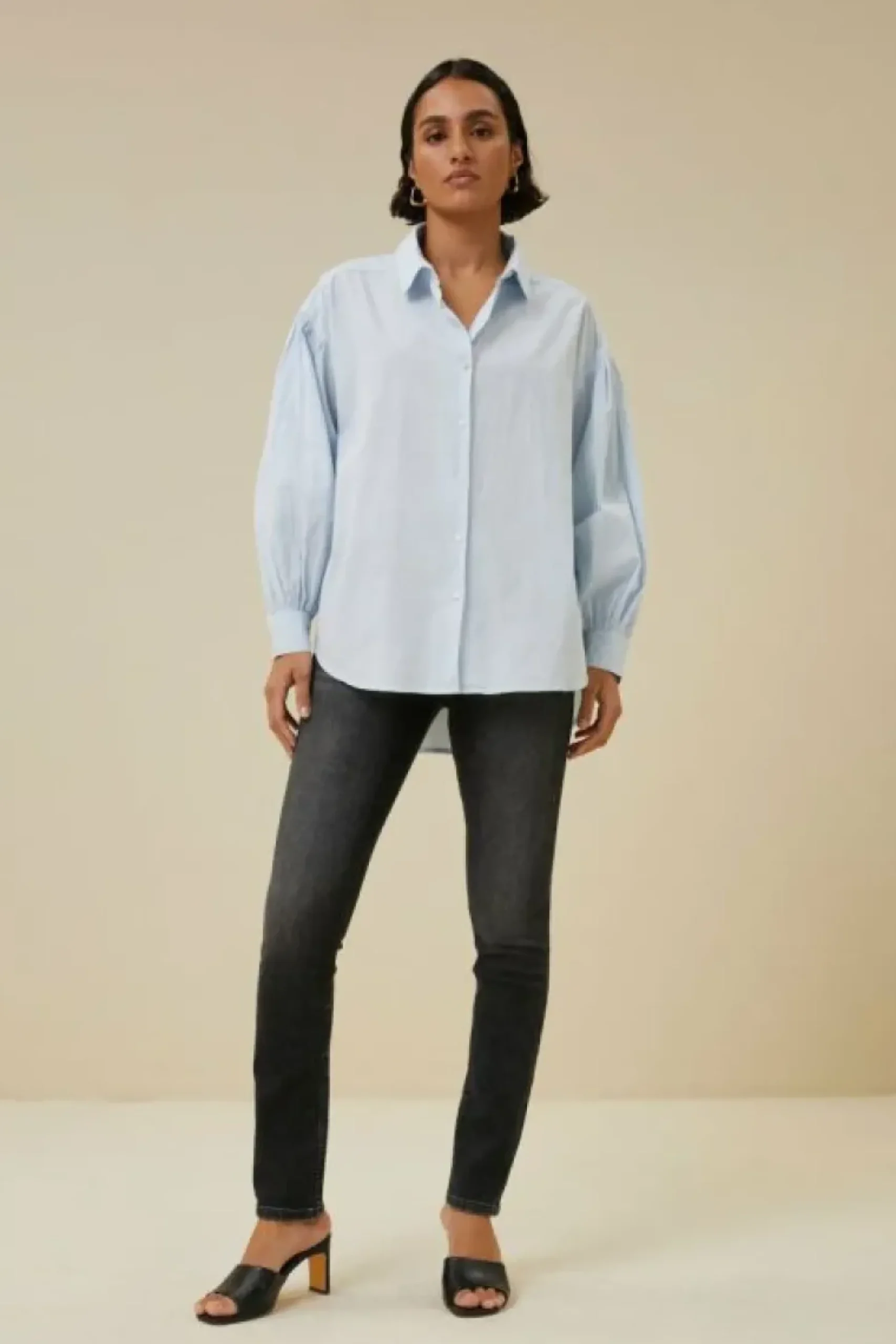 Blouses*By bar sarah chambray blouse | light blue