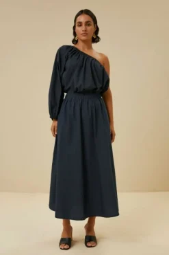 Blouses*By bar stella poplin blouse | midnight