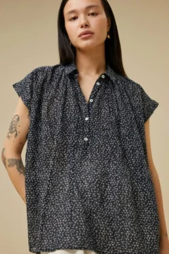 Blouses*By bar stevie paper blouse | paper print